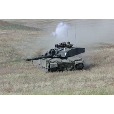 Rtr Art - LAMINATED POSTER Exercise Med Man, Batus training area, Canada. 2 RTR with Challenger 2. Organization: Army Object Na Poster Print 24 x 36