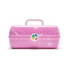 Caboodles On-The-Go Girl Makeup Box, Bubble Gum Marble
