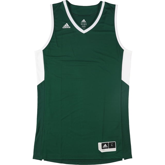 Adidas Débardeur de Maillot d'Équipe pour Homme, Vert, Grand