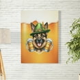 thumbnail image 2 of Best German Shepherd Dad Proud Beer Lover Happy Oktoberfest Vertical Matte Canvas Poster Alsatian Dog Lover Gifts Wall Art Home Decor - 02016, 2 of 5