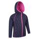 thumbnail image 3 of Mountain Warehouse - Sudadera con Cremallera Kayleigh II de Rayas para Niños/Niñas (Índigo), 3 of 5