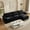Starry Black, variant on Avobird Cloud Couch Modular Sectional Sofa, 107" L Shaped Convertible Couch Chenille Thick Cushion with Ottoman and Pillows for Living Room, Gray