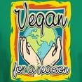 thumbnail image 3 of CafePress - Vegan For A Reason Dark T Shirt - Men's Classic Graphic Cotton T-Shirt, 3 of 4