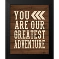 thumbnail image 2 of Robinson, Tamara 12x14 Black Modern Framed Museum Art Print Titled - You Are Our Greatest Adventure, 2 of 5