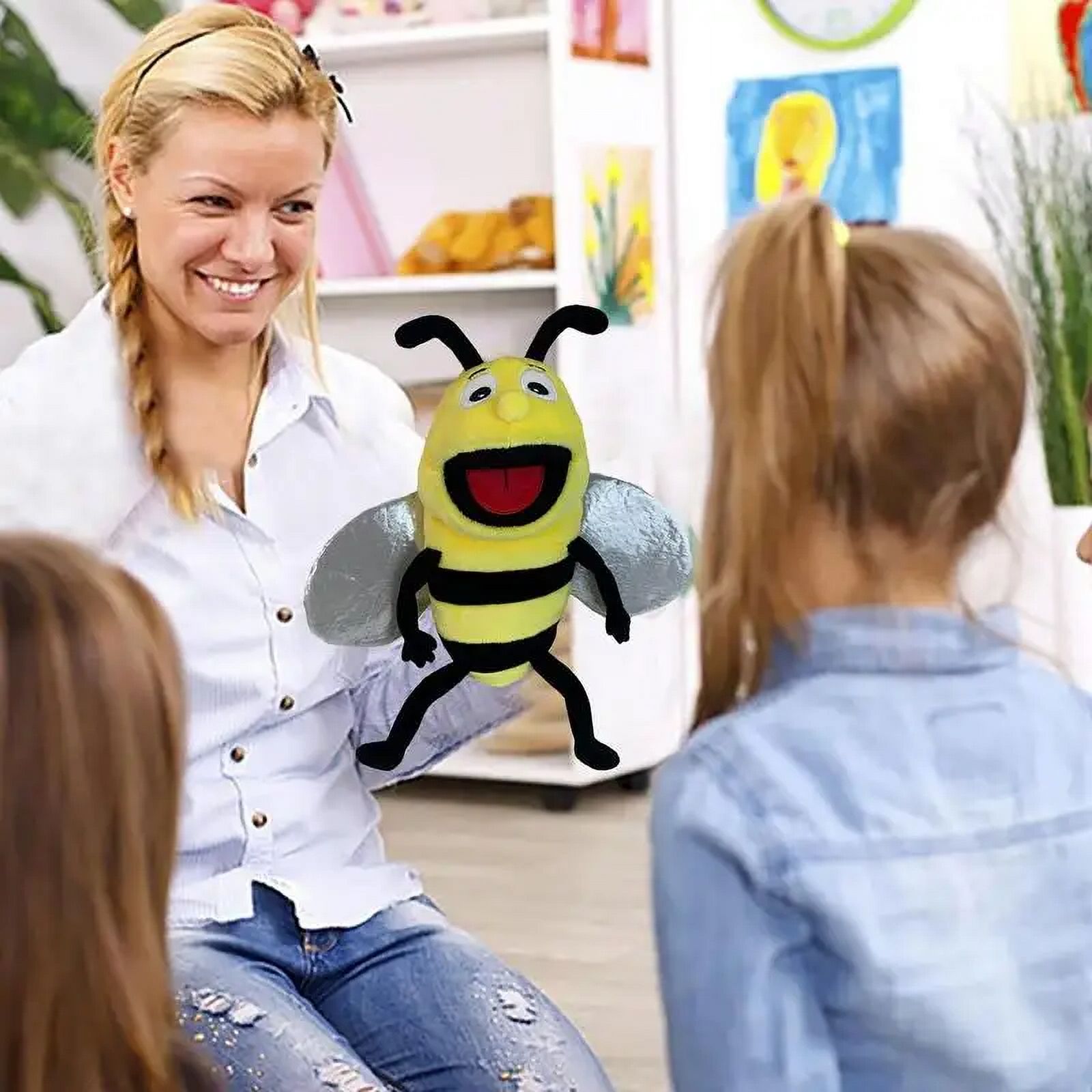 Marioneta De Oveja De Mano - Suave, Colorida, Ideal Para Juegos Con Niños A Partir De 12 Meses Marioneta De Oveja De Mano - Suave, Colorida, Ideal Para Juegos Con Niños A Partir De 12 Meses