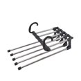 thumbnail image 1 of 1 Pcs Porte-Pantalons Pliant Multifonctionnel Noir, Rangement pour Garde-Robe, 1 of 5