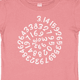 thumbnail image 4 of Inktastic Pi Day Pi Numerals in Spiral Boys or Girls Baby T-Shirt, 4 of 5