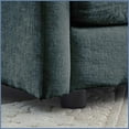 thumbnail image 6 of Mid-Century Modern 3-Seater Gray Chenille Sofa with 5 Pillows - Sturdy Solid Wood Frame for Living Room, 6 of 10