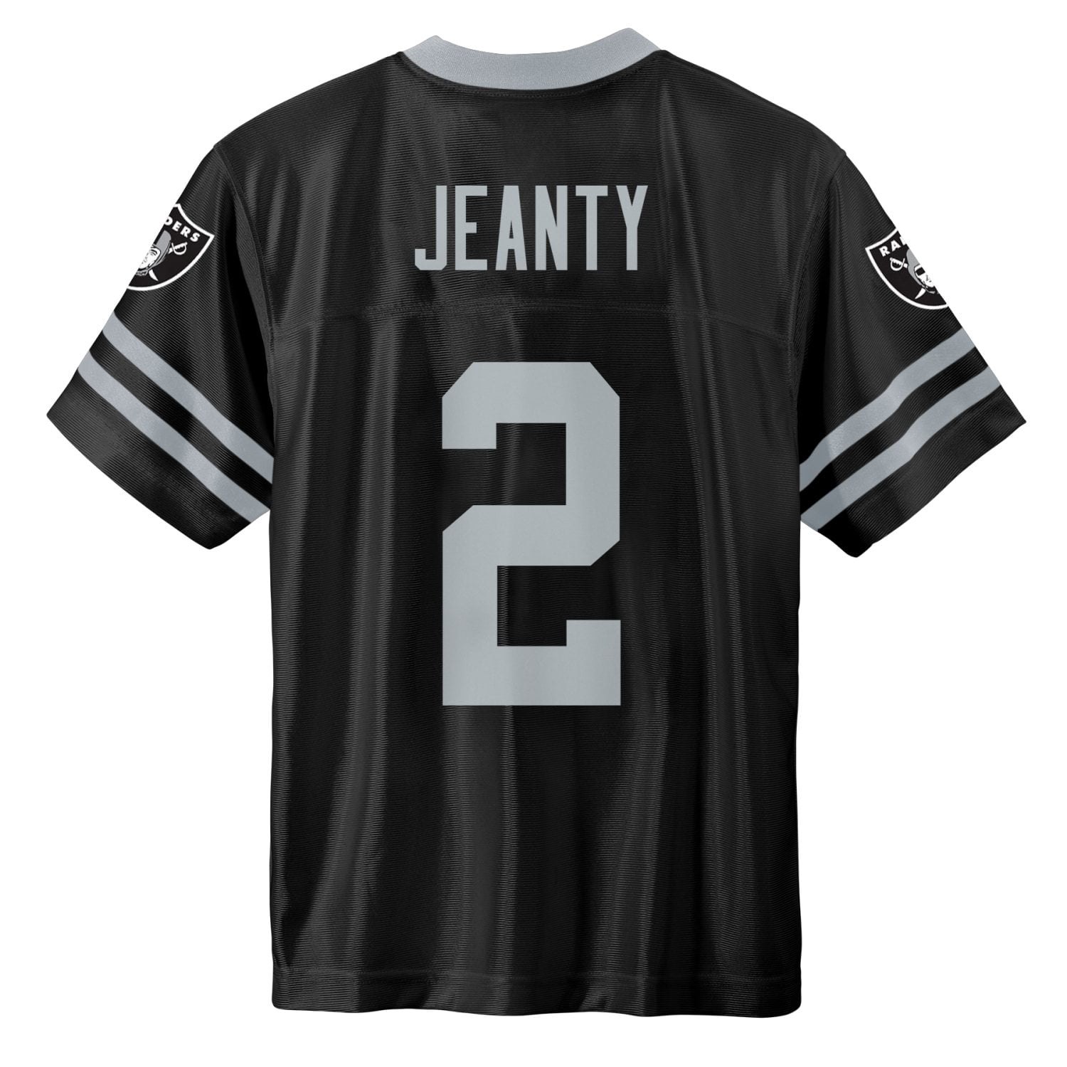 NFL LAS VEGAS RAIDERS Boys Jersey Game Day Fan Apparel -Jeanty