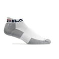 thumbnail image 3 of Fila Unisex 3-Pack Super Performance Drymax Low Cut with Tab Socks Tennis White, Small, 3 of 5
