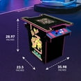 thumbnail image 2 of Arcade1Up Ms.PAC-MAN Arcade Cocktail Table 12 Games in 1 with Light-Up Control Deck, 2 of 10