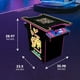 Arcade1UP Ms. PAC-MAN Face à Face Table d'Arcade avec 12 Jeux en 1, Noir – image 2 sur 10