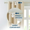thumbnail image 5 of Osprey Electronics Smart Curtain, Remote Control Electric Automatic Smart Curtain - Wireless App Automate Control, Compatible with Alexa, Google Home, Roman Rod, Single Opening, 5 of 9
