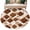 Dark Brown, variant on 2'x6' Rug Runners for Hallways Kitchen, Light Brown Moroccan Non Slip Entryway Beside Floor Carpet Runner, Modern Geometric Abstract Art Washable Laundry Room Bedroom Throw Rugs Mat for Family Pet