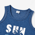 thumbnail image 3 of PatPat Family Matching Sets Blue Tank Top or Flowy A-Line Tank Dress with Pockets, 3 of 3