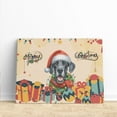 thumbnail image 3 of Merry Christmas Santa Great Dane Scarf Twinkling Lights Xmas Holiday Horizontal Matte Canvas Poster Danes Dog Lover Gifts Wall Art Home Decor - 00022, 3 of 5