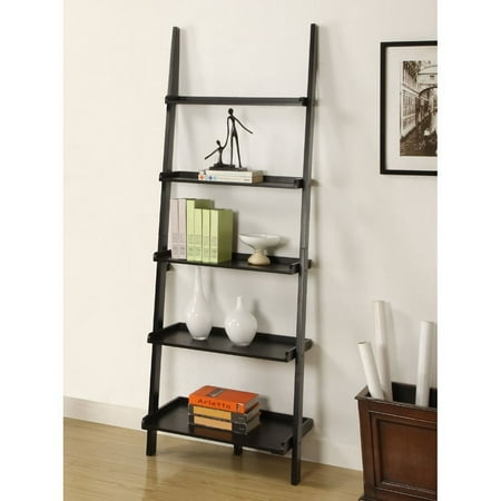 shelf tier ladder leaning cds mintra collectibles martin finish contemporary tools books