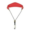 thumbnail image 2 of ruzhgo Sax Bracelets en Cuir Imperméable à l'Usure Résistant aux Rayures Léger Sangle de Suspension Adulte Ceinture de Saxophone Antichoc Rouge Rouge, 2 of 6