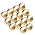 thumbnail image 1 of Sewing Thimbles,Ring Thimble Round Gold Finger Thimble Ring Thimble Optimized for Excellence, 1 of 8