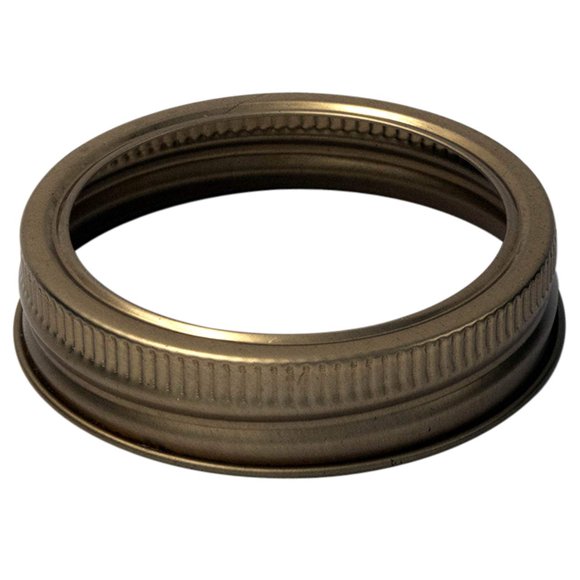 Copper Bands/Rings for Mason, Ball, Canning Jars (10 Pack, Regular Mouth)