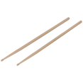 thumbnail image 2 of 1 par de baquetas de 5 A Juego de baquetas clásicas de madera de arce 1 par de cepillos de alambre para tambor Tambor retráctil S, 2 of 4