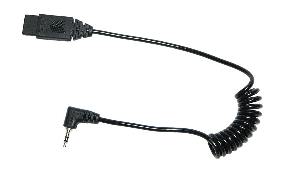 spiller samtidig abort VXi 1095 G Type - Headset cable - Quick Disconnect male to stereo micro jack  male right-angled - 2 ft - Walmart.com