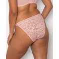 thumbnail image 4 of No-Show Lace String Bikini - Blushing Rose, 4 of 4