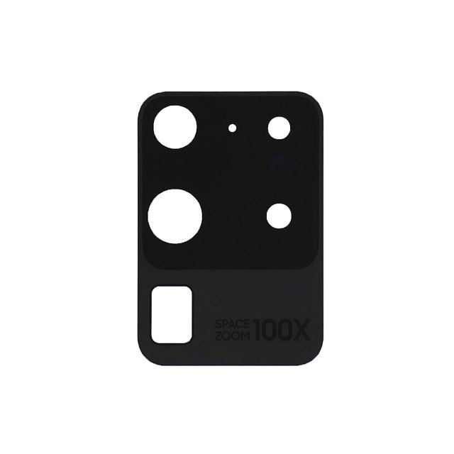 Esource Parts Samsung Galaxy S20 Ultra Rear Camera Glass Lens Replacement Black