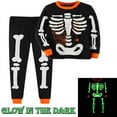 thumbnail image 5 of Bjutir Boys Girls Pajama Sets Family Feeling Kids Toddler Skeleton Pajamas Sets For Toddler Glow In The Dark, 5 of 9