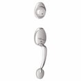 thumbnail image 5 of Dexter by Schlage JH58BAR620 Barcelona Exterior Handleset with Deadbolt, Antique Pewter, 5 of 7