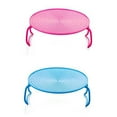 thumbnail image 3 of Kitchen Microwave Steamer Dish Storage Rack Multifunctional Collapsible Rice Steamer Tray (Blue), 3 of 8