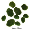 TUMALL 10x Artificial Moss Rocks Moss Covered Stones for Floral