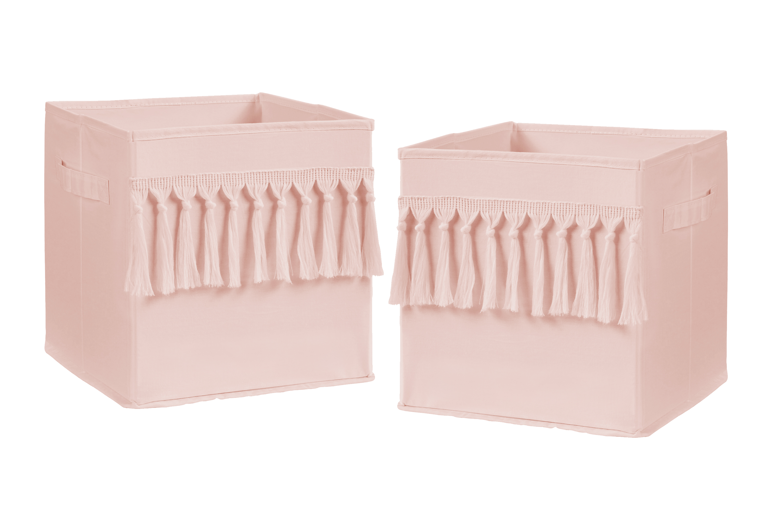 Bohemian Pink Fabric Storage Bin (Set of 2) by Sweet Jojo Designs