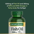 thumbnail image 6 of Nature's Bounty Fish Oil With Omega 3 Softgels, 1200 Mg, 200 Ct, 6 of 10