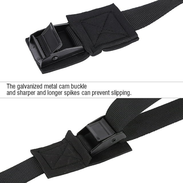 2pcs Surfboard Strap, High Strength Kayak Cam Buckle Strap Top Rack Belt Tie Down Strap for Surfboard Canoe