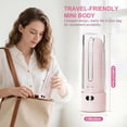 thumbnail image 4 of WeWi HLTH Electric Portable Bidet for Travel | Bathroom - Rechargeable Bidet Sprayer with 3 Pressurefor Ultimate Personal Hygiene Cleaning at Home and Camping (Pink), 4 of 7
