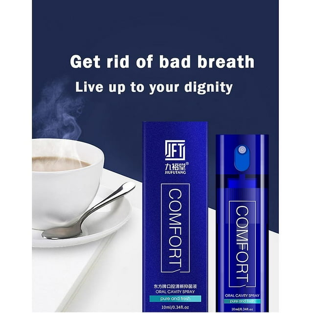 Household Cleaners Breath Freshener Oral Spray Bad Odor Halitosis Clean Mouth 10Ml