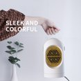 thumbnail image 5 of Up to 65% off Household Air Heater Small Desktop Mini Small Solar Speed Heat Heater Electric Heater Mini Small Leafless Air Heater Desktop Air Heater Creative Electric Heater, 5 of 5
