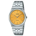thumbnail image 1 of Casio Standard Analog Stainless Steel Yellow Dial Quartz MTP-B145D-9AV Unisex Watch, 1 of 3
