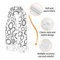 thumbnail image 3 of Shawl Wraps for Women - sketch Abstract circles shape Oversized Fall Winter Fashion Blanket Scarf for Women, 3 of 6
