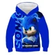 thumbnail image 4 of Ropa infantil con estampado de Sonic, sudadera con capucha informal de moda para niños, periféricos de animación para adultos, 4 of 5
