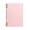Pink, variant on Bwiyojiz Lined Loose-Leaf Notebook, Notebook with Reinforced Rings, Thick Paper Refillable Journal for Work & Daily Use