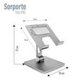 thumbnail image 2 of Soporte Para Tablet, Ipad, Celular. Ajustable De 7.9' A 12.9'' Idea Nuova Soporte con movilidad de 180 grados, 2 of 6