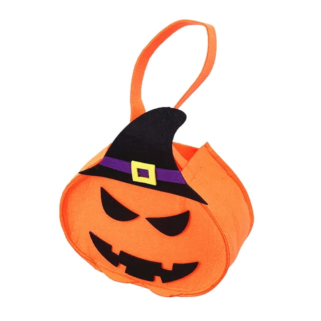 Sac Fourre-Tout Halloween Réutilisable pour Bonbons Cadeaux Courses