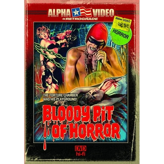 Bloody Pit of Horror (DVD), Alpha Video, Horror