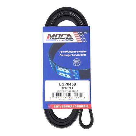 MOCA AUTOPARTS 5PK1765 Serpentine Belt Fit for 2014-2019 Chevrolet Impala 2.5L & 2013-2015 Chevrolet Malibu 2.0L 2.5L & 2014-2017 Buick Regal 2.0L