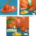 thumbnail image 4 of 2 In 1 Dumpling Maker, Dumpling Maker, Empanada Maker Press, Dumpling Skin Maker Dumpling Moulds, Empanada Maker, Dumpling Maker Press,easy Dumpling Maker (Color : Green), 4 of 5
