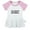 Pink Raglan Dresses, variant on Playdate Material Funny Dresses For Baby, Newborn Babies Skirts, Infant Princess Dress, 0-24M Kids Graphic Clothes (White Sleeveless Dresses, 12-18 Months)