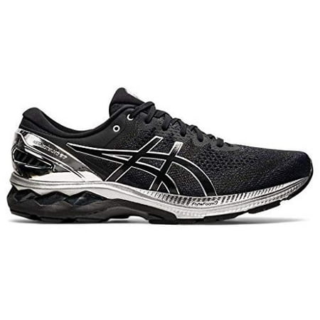 ASICS Men's Gel-Kayano 27 Platinum Running Shoes, 8.5, Black/Pure Silver/Platinum