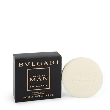 Bvlgari Man In Black by Bvlgari Shaving Soap 3.5 oz  for